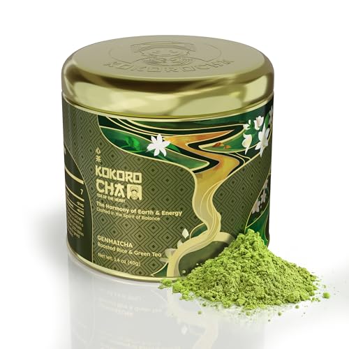 Té verde Genmaicha en polvo 40 g miniatura 1