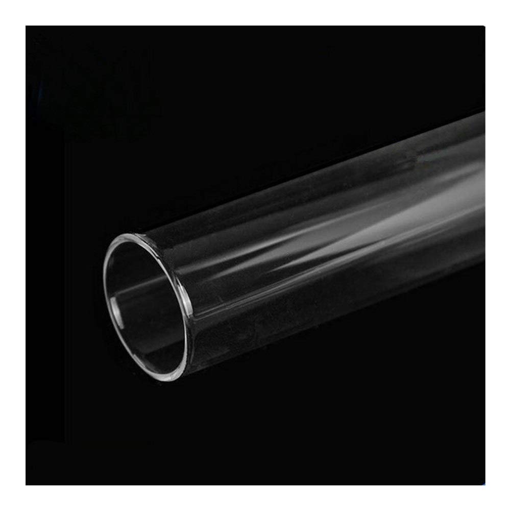 Jinchao- Tubos de ensayo, 12pcs / Lot del Tubo de ensayo de Vidrio, Transparente * 200mm 40, con Fondo Redondo, for la Escuela/Química