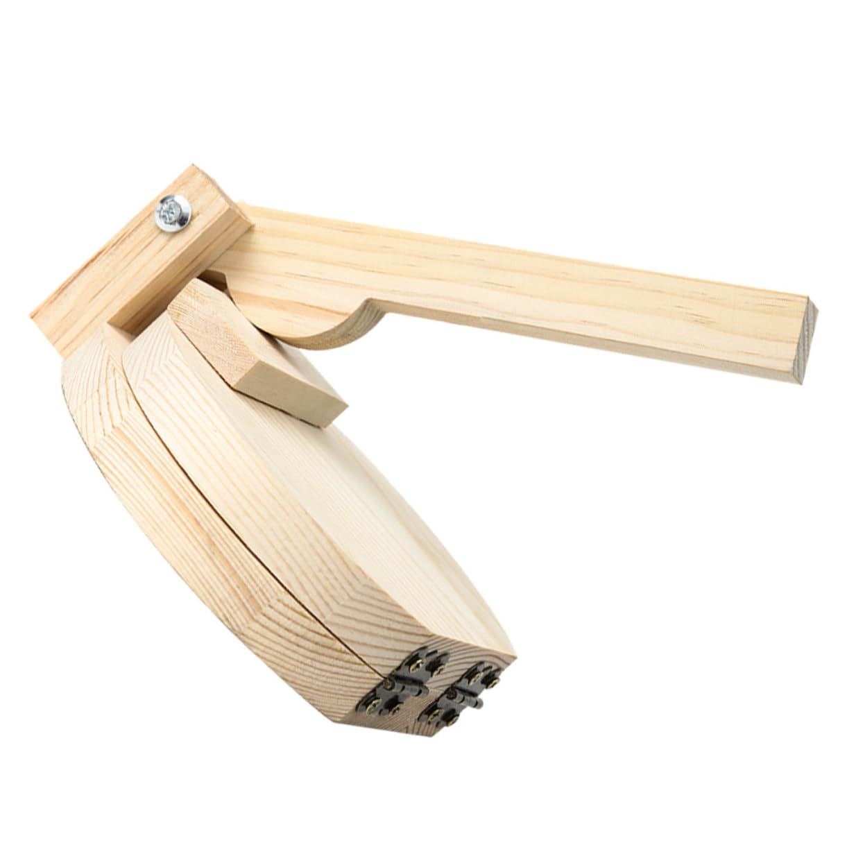 Cabilock Manual Dumpling Wrapper Mold Press Machine for Essential Kitchen Tool Wood Material