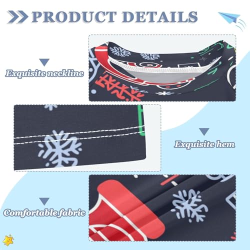 Boys Short Sleeve T-Shirts Nordic Motorcycle Funny Rashguard Kids Swim Shirts Sun UPF 50+ Multicoloured3