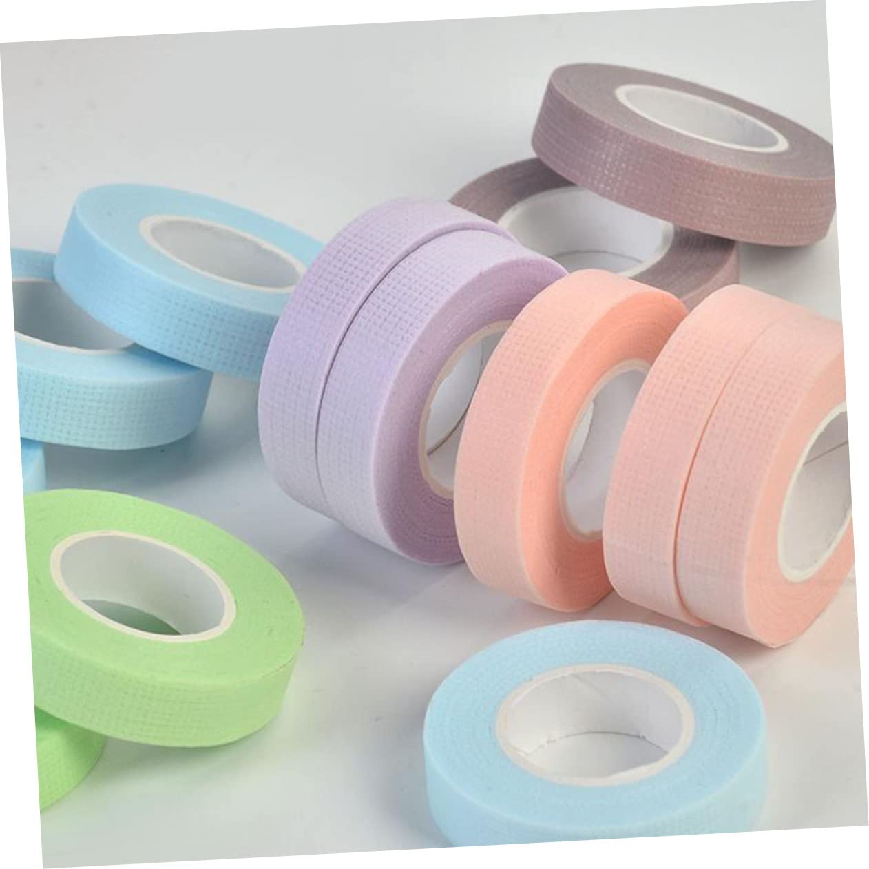 PartyKindom 3sets Eyelash Isolation Strips Lash Extension Tapes Gentle on Skin Breathable Lash Patches Easy to Apply for Extensions 8rolls*3