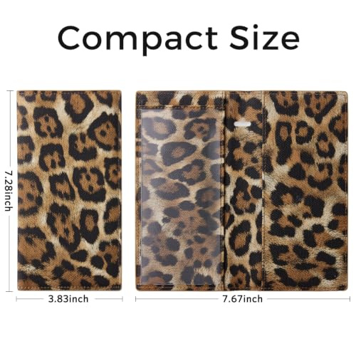 Image of CoBak Checkbook Cover for Women & Men - PU Leather Case with RFID Blocking | Classic Design Check Book Holder for Personal and Business