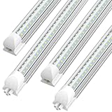 SHOPLED 8FT 100W 15000LM 6000K Cool White High...