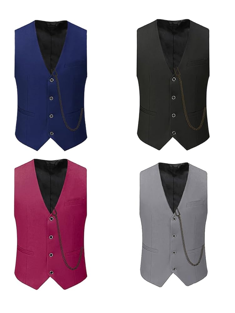 1910's〜1920's Special Vintage Vest 1910s Antique Vest Solid Black Tuxedo Round Collar~labeled