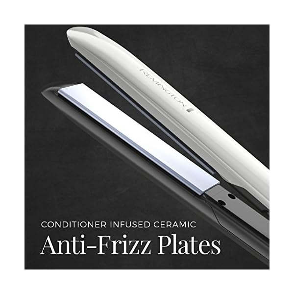 Remington-8510-Anti-Frizz-Therapy-Hair-Straightener-1-Inch-Ceramic-Flat-Iron-with-Digital-Controls-White Remington 8510 Anti Frizz Therapy Hair Straightener, 1 Inch Ceramic Flat Iron with Digital Controls, White