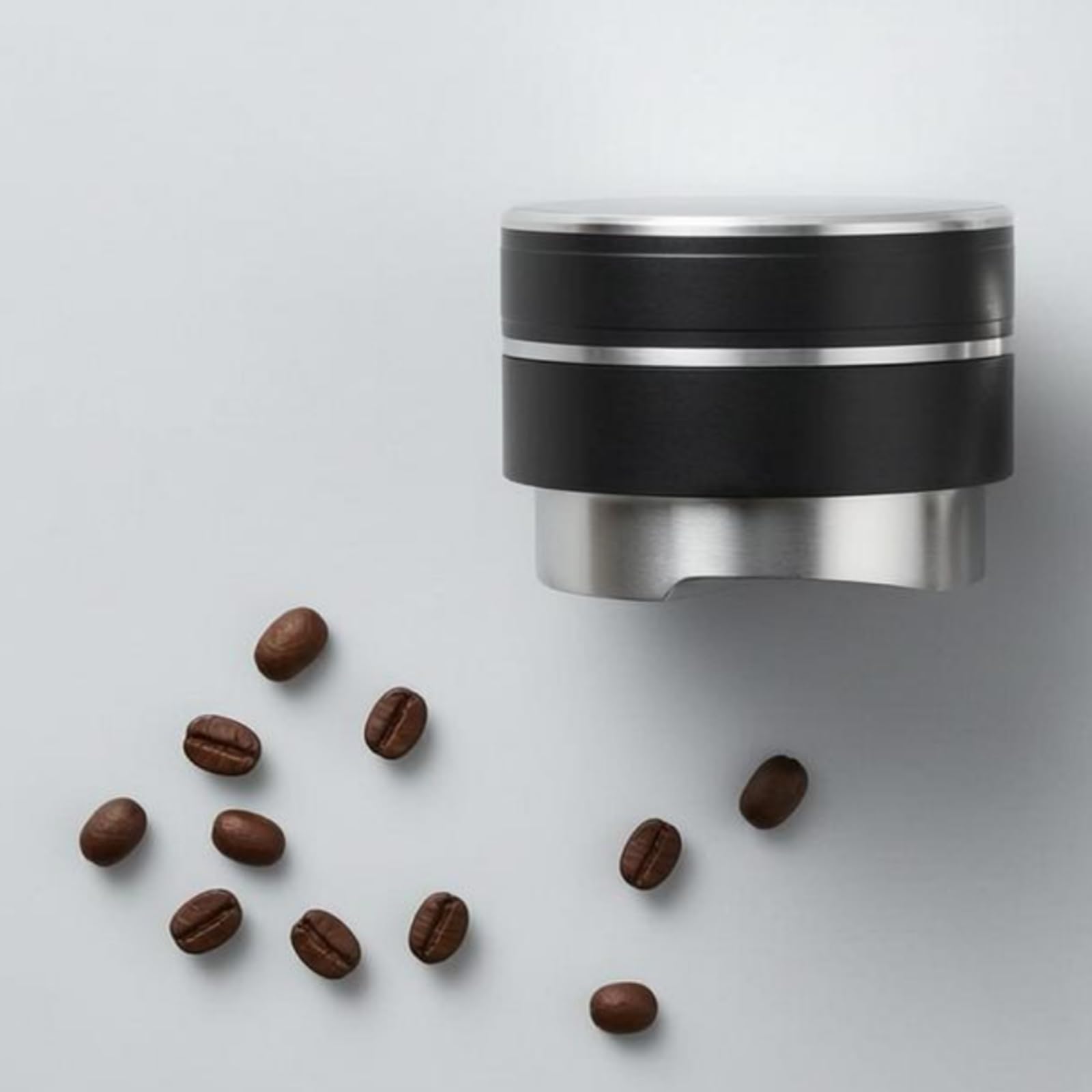 Coffee Distributor Répartiteur de Café Distributeur Accessoire Espresso Acier Inoxydable 304 et Alliage d'Aluminium Guidage Fluide des Grains Moulus, 51mm