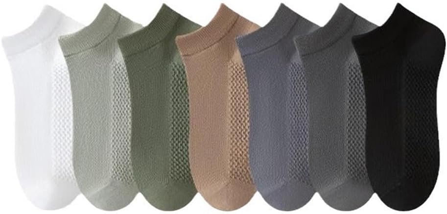 Men's Thin Socks Mesh Breathable Boat