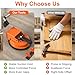 Floor Gap Fixer Tool, 2026 Upgraded Floor Gap Fixer Heavy Duty Laminate Flooring Suction Cup Repair Tool for Laminate, Vinyl, Wood, Tile (with 5 PCS-Pads)