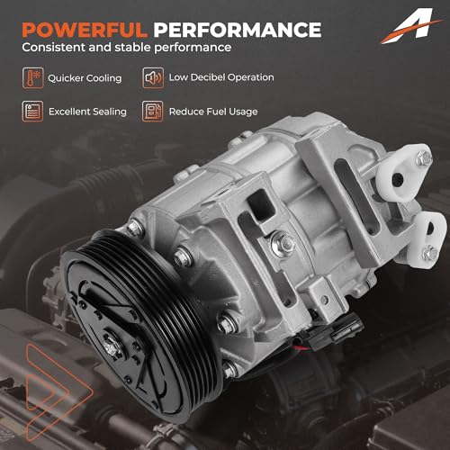 A/C Compressor Compatible with Nissan Altima 2007 2013-2018 & Rogue 2014-2020 L4 2.5L Air Conditioning Compressor Replace# 98664 by A-Outsanding - Used condition - Image 3