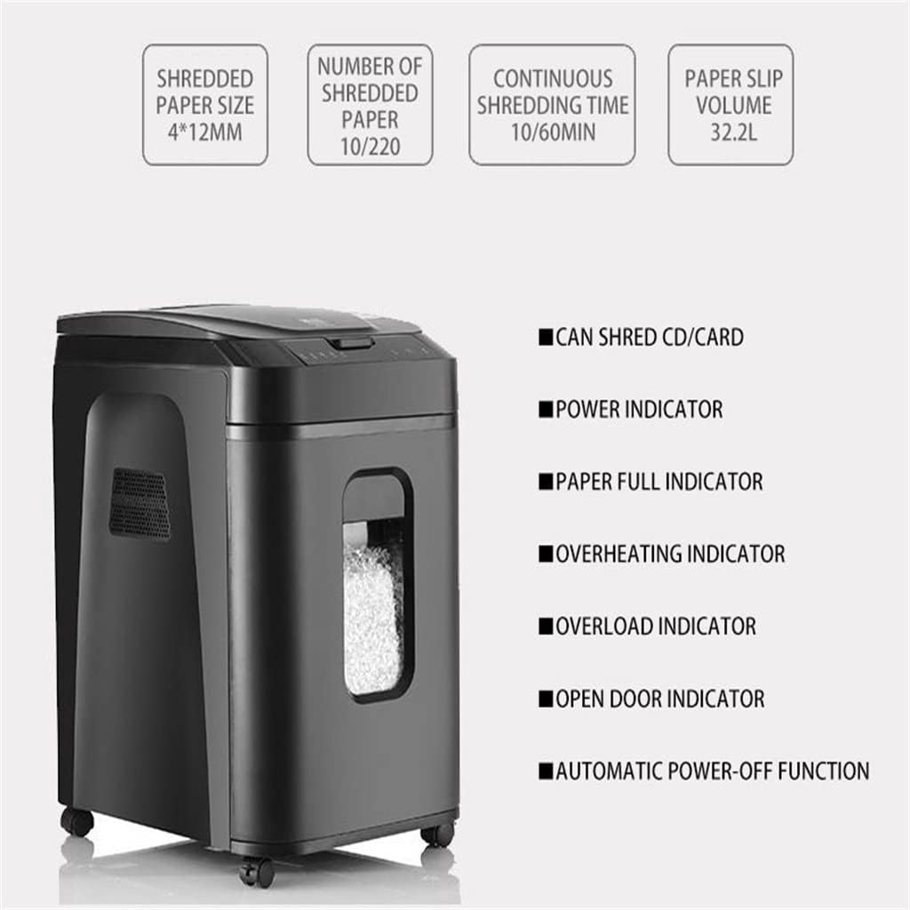 10mm Shredder Small Portable Silent Household Electric Particle Mini Office