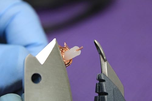 Miniatura 8 de Ascend Tools 6-4/5 pulgadas Pro Cable Aislamiento Chaqueta Eliminación/Cortadora Cuchillo y Herramienta de pelado de Alambre