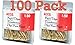 ACCO Brands Value Pack of 100 ACCO Gold Tone Jumbo Paper Clips, Smooth Finish, Steel Wire, 20 Sheet Capacity, 2 boxes, 50 Clips per Box (A7072532)