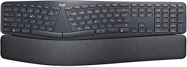 Logitech ERGO K860 920-009167 Klawiatura, Grafit
