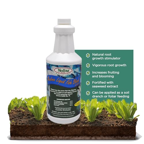 Medina fertilizante líquido para jardín 1 Qt