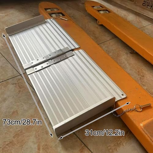 Klappbare Aluminium-Rollstuhlrampe, rutschfeste Schwellenrampe für Innen- und Außentreppen, Türen, Bordsteine