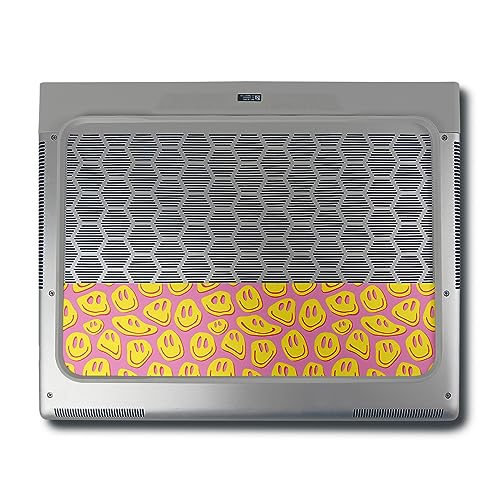 Image of MightySkins Skin Compatible with Alienware X16 R1 (2023) Full Wrap Kit - Melted Faces | Protective, Durable, and Unique Vinyl Decal wrap Cover | Easy to Apply & Change Styles | Made in The USA