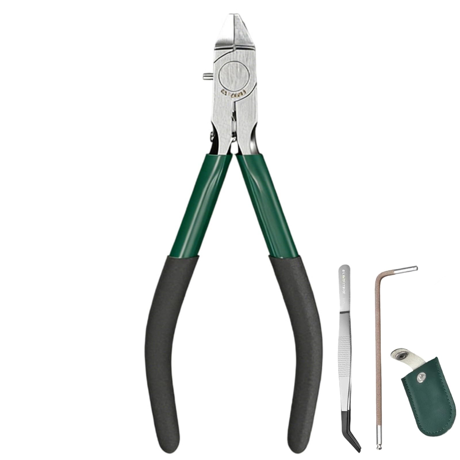 Zbiianxer Pliers Tweezers Single Edges Nippers With Nonslip Handle Cutting Equipment Ideal For Trimming And Electronic Repairs Single Model Flush Miniature Part Trimming Tool