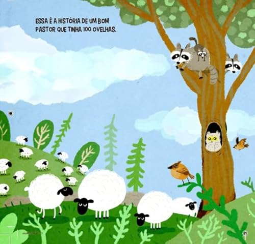 A Ovelha Perdida - Livro Infantil Interativo com Abas