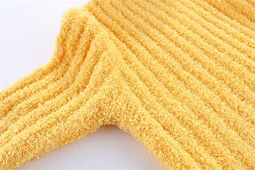 Mud Kingdom Neutral Kids Chenille Sweater for Boy Girl Winter Furry Turtleneck Tops Warm4