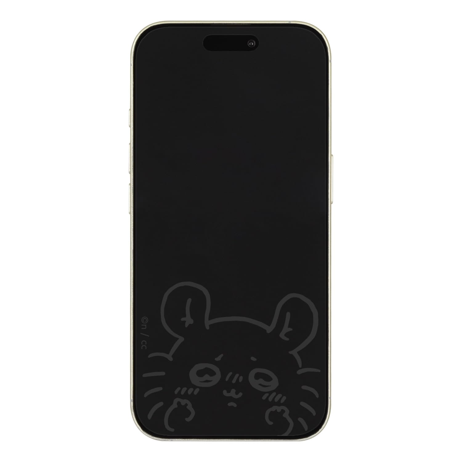 ぷーページ☆ ちいかわ フレーム IIIIfit Clear iPhone対応ケース（モモンガ