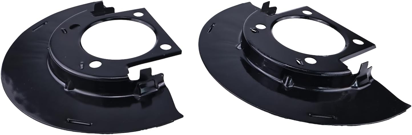 1 Pair Front Brake Dust Shield 25846355 Replacement for Chevy GMC Silverado Sierra 1500 2500 3500 HD Avalanche Suburban Yukon XL 2500 Express Savana 2500 3500