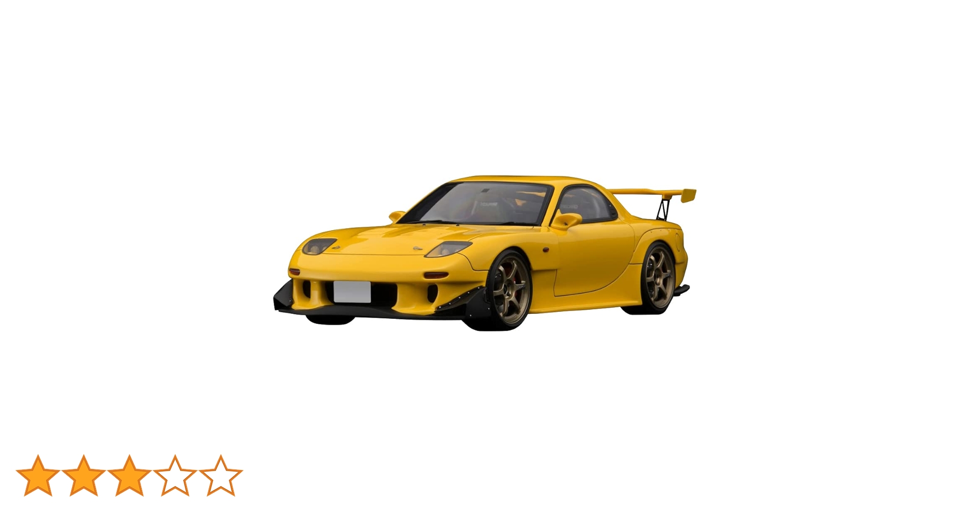 Amazon | ignition model 1/18 INITIAL D マツダ RX-7 (FD3S) Yellow