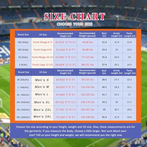 RIZUNTO Adultos Niños Personalizadas Camisetas de Futbol Equipos Hombre Infantil Equipacion Conjunto, con tu Nombre Escudo y número,03 Rojo