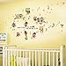 Produktbild xsongue Nette Musik Eule Wandaufkleber Kinderzimmer Schule Kindergarten Dekor DIY Poster Wandtattoos Abnehmbare Tapete