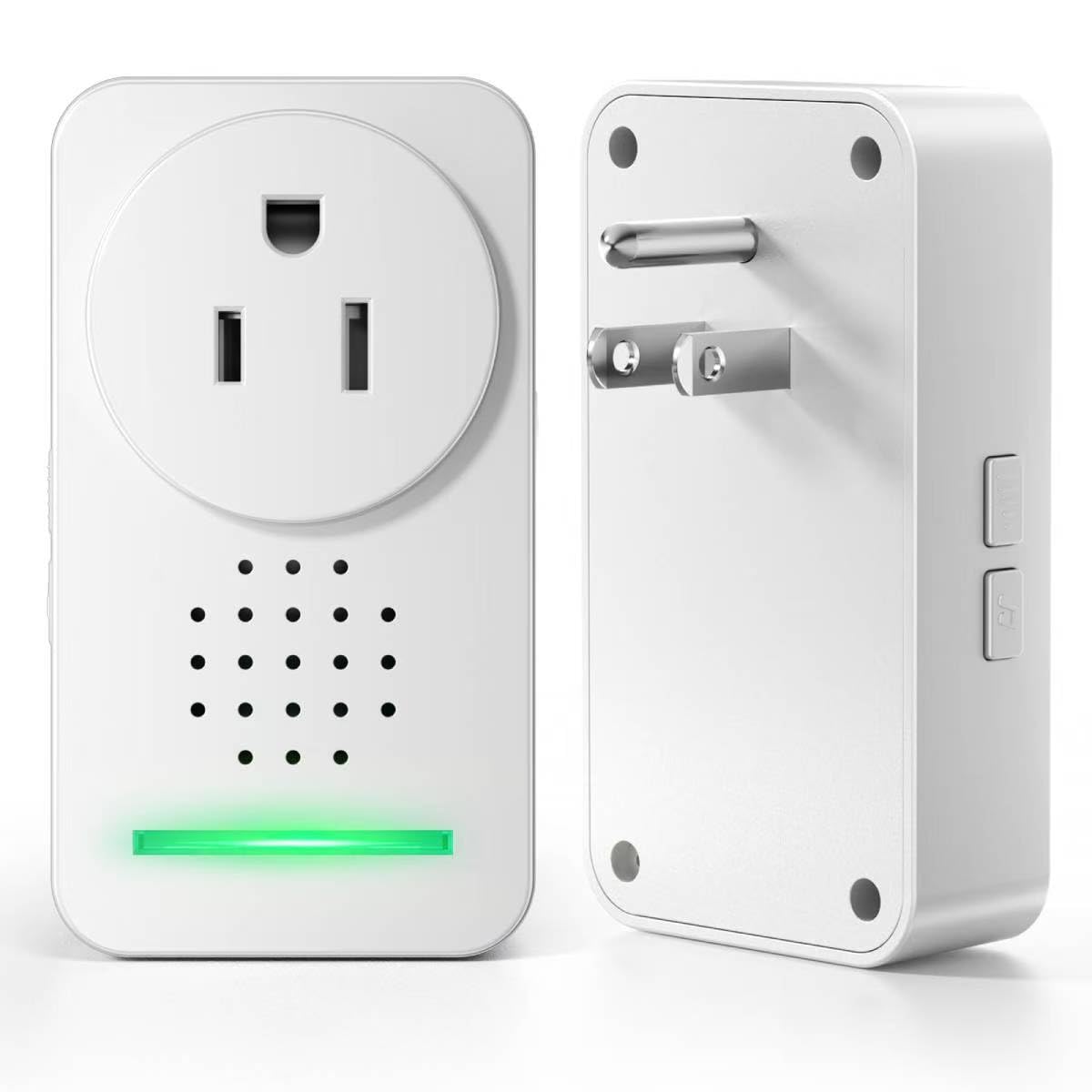 2 Pack Power Failure Alarm, Super Loud 0-120dB Adjustable 6 Alert Power Outage Alarm