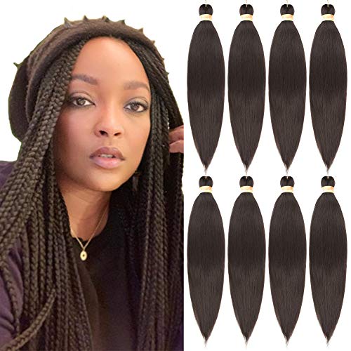 Lohot Human Hair Dreadlock Extensions (26inch,8packs, 4#)