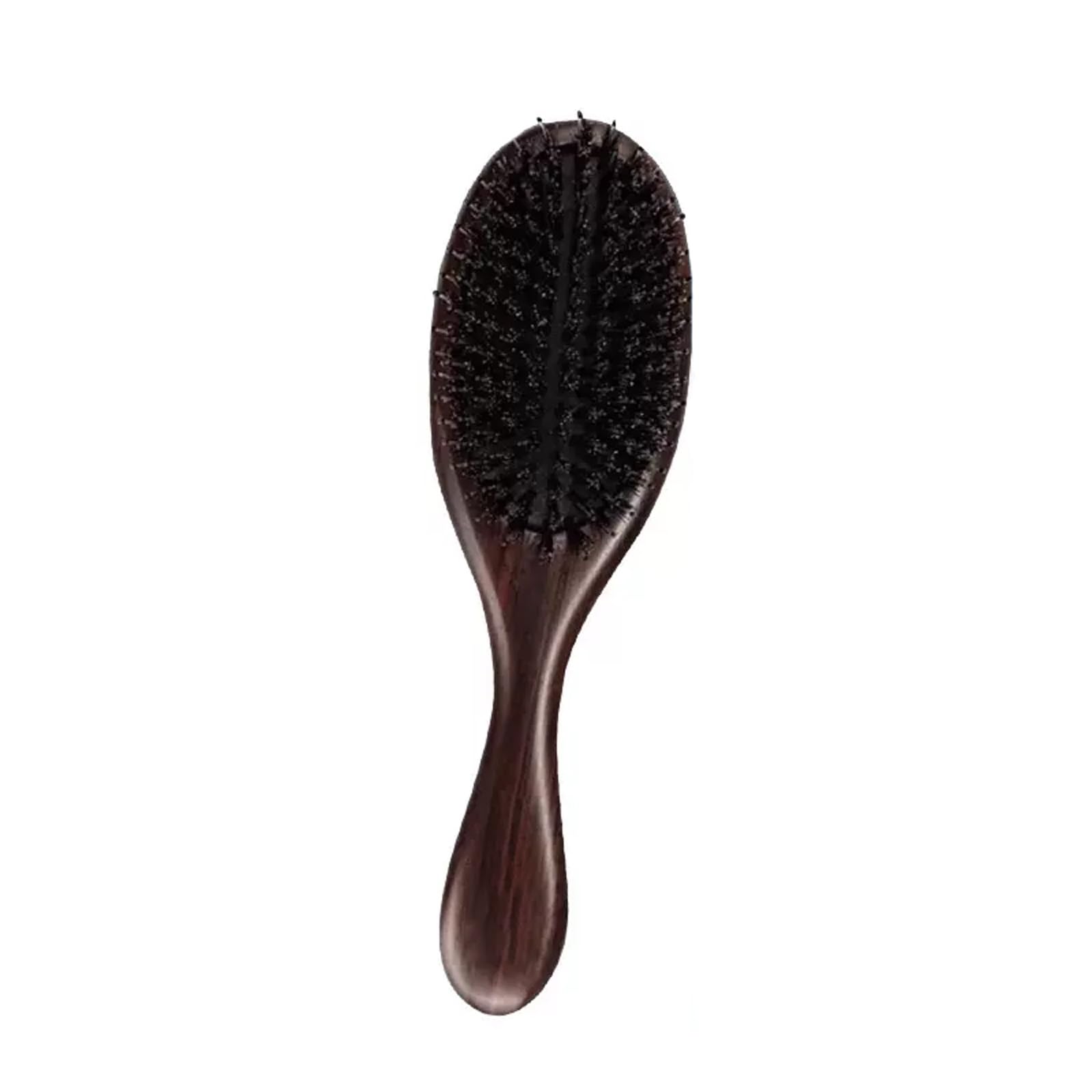 Cepillo for el cabello, cepillo for el cabello con cerdas de jabalí for cabello grueso, rizado, fino, largo, corto, húmedo o seco, agrega brillo y suaviza el cabello, el mejor cepillo for el cabello c