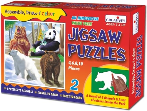 Image of Creative Educational Aids P. Ltd. 1000 Jigsaw Puzzles - 2,Multicolor