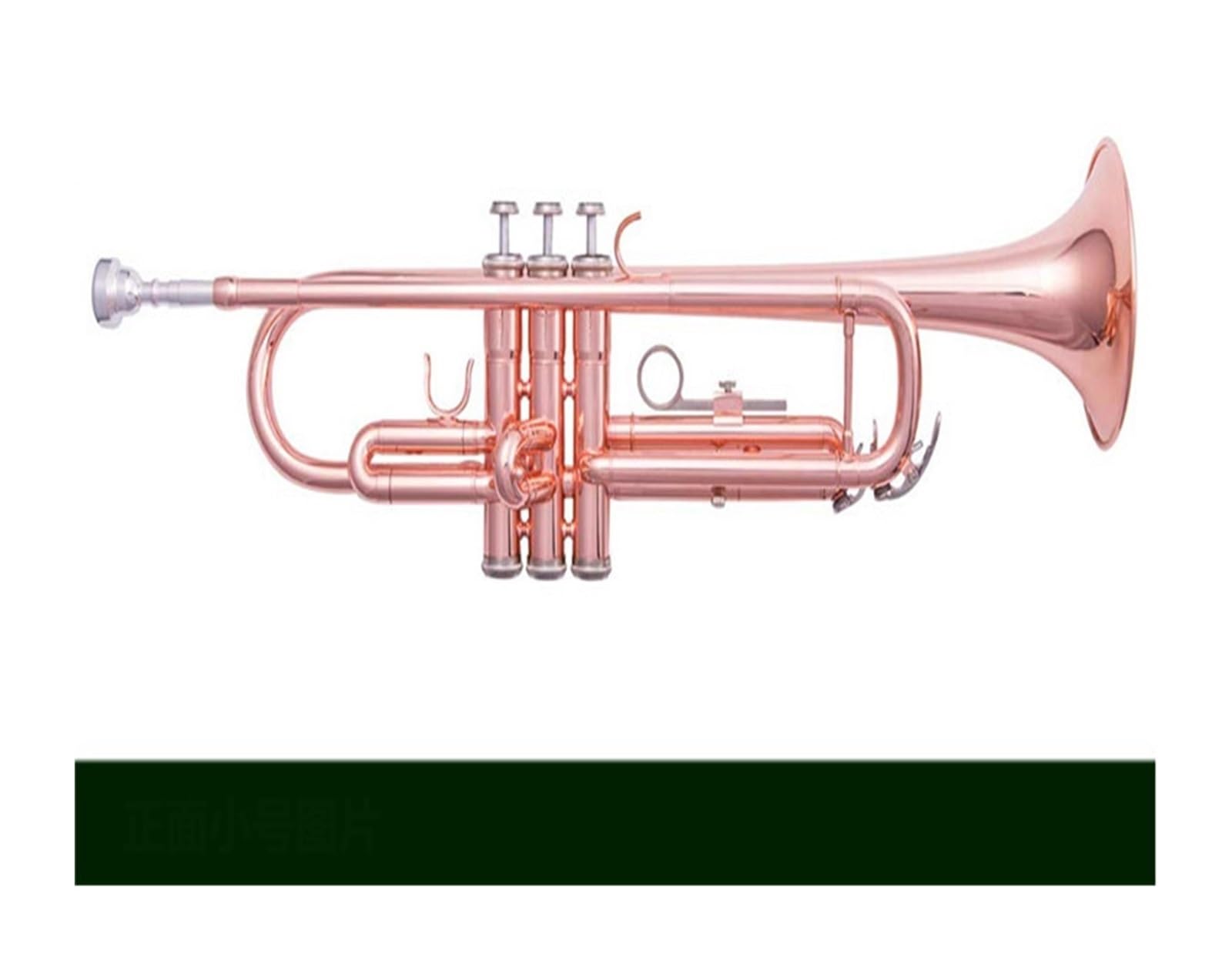 trąbka instrument Trąbka B-dur z mosiądzu zachodniego z pełną powierzchnią fosforową dla początkujących uczniów i zespołów dla dorosłych