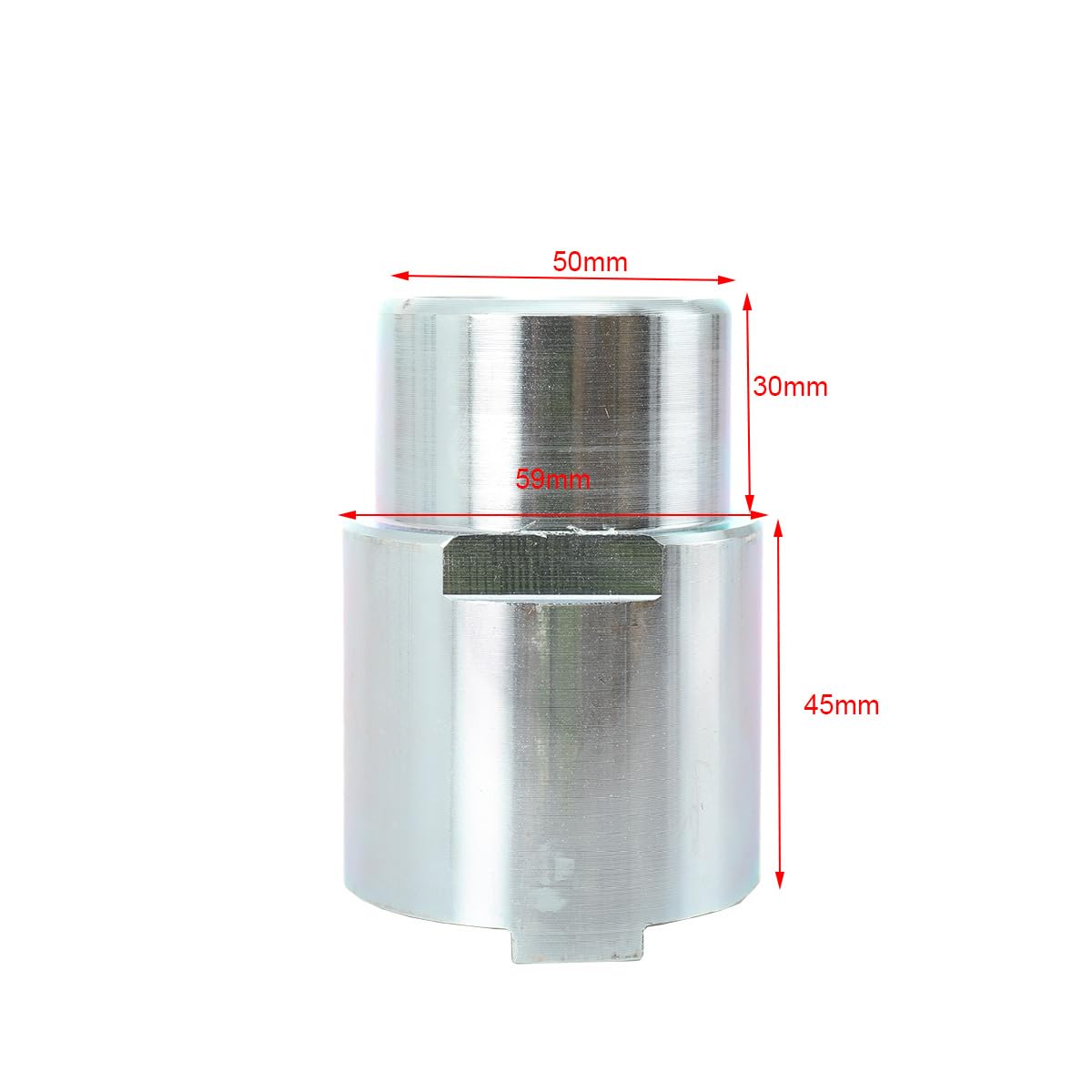 Erhöhungssäule für Autohebebühne, Erhöhung der Hebebühne, 4 pcs Ø50mm Aufnahme-Erhöhung Transportererhöhung für Hebebühne, höhenverstellbare Beine, H 100mm=70mm+30mm