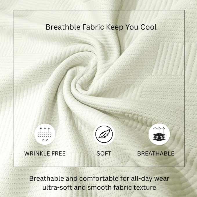 Image of GRECIILOOKS Oversized T Shirt for Men |Summer T-Shirt for Man | Men's Textured Knit Tshirts Summer Casual Round Neck Tee - Lightweight Short Sleeve Streetwear Fashion Trendy Everyday Wear