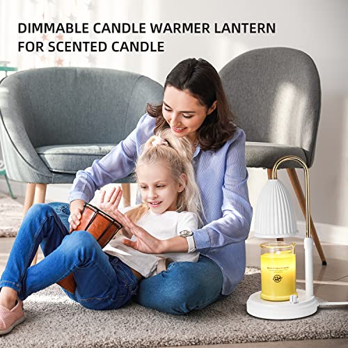 Lepuss Candle Warmer Fragrance Candle Warmer Lamp Compatible With Jar Candles, Lantern Style Wax Melter For Home Office Decor #TOP1