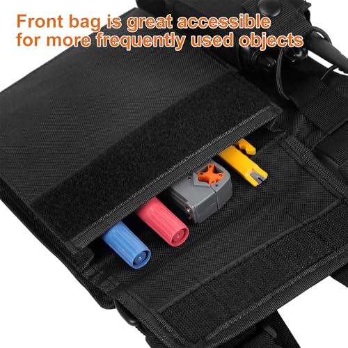 image for abcGoodefg Radio Chest Harness Walkie Talkie Vest Rig with Front Pack 