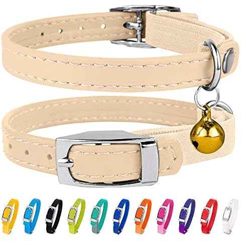 Collier en cuir pour chat CollarDirect Cover