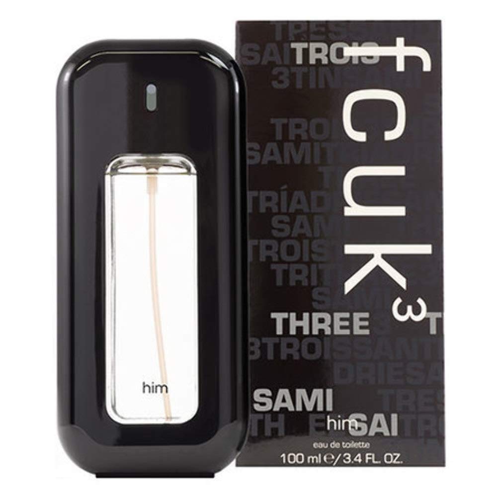 FCUK 3 by French Connection EDT SPRAY 3.4 OZ