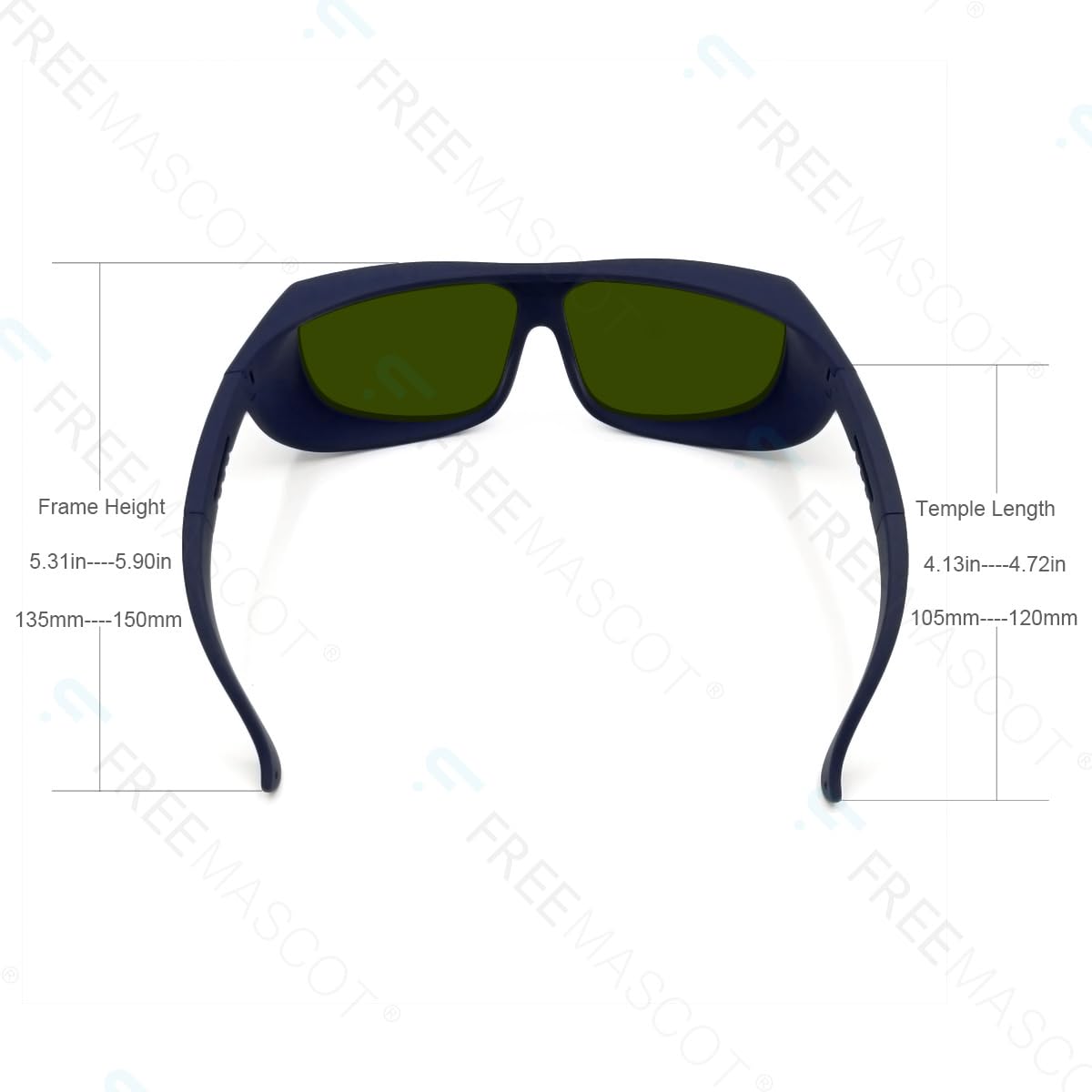 FREEMASCOT 190-2000nm gafas IPL para depilación láser y operador de cosmetología láser protección ocular