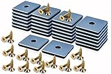 PRODUKTEIGENSCHAFTEN: 26 Stück - 25 x 25 mm eckig - Für das gesamte Filzada Filzgleiter-Sortiment nach 