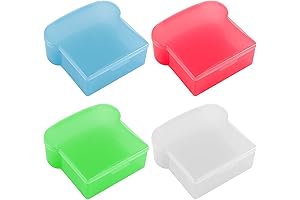 Toast Shape Sandwich Containers for Kids Lunch