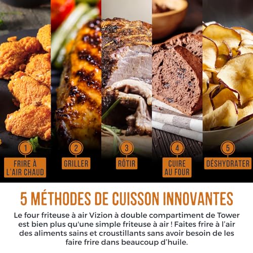Air Fryer Tower Vortx Vizion 11L Double