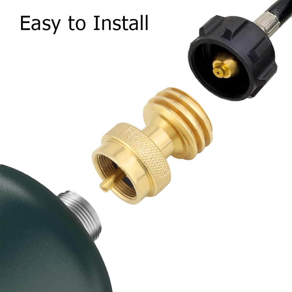 Amazon.com : Hooshing Steak Saver Adapter 20lb to 1lb Propane Tank