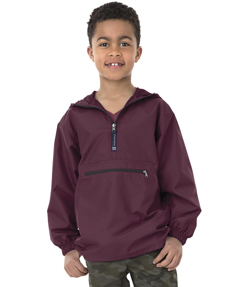 Charles River Apparel Youth Pack-N-Go Pullover Jacket