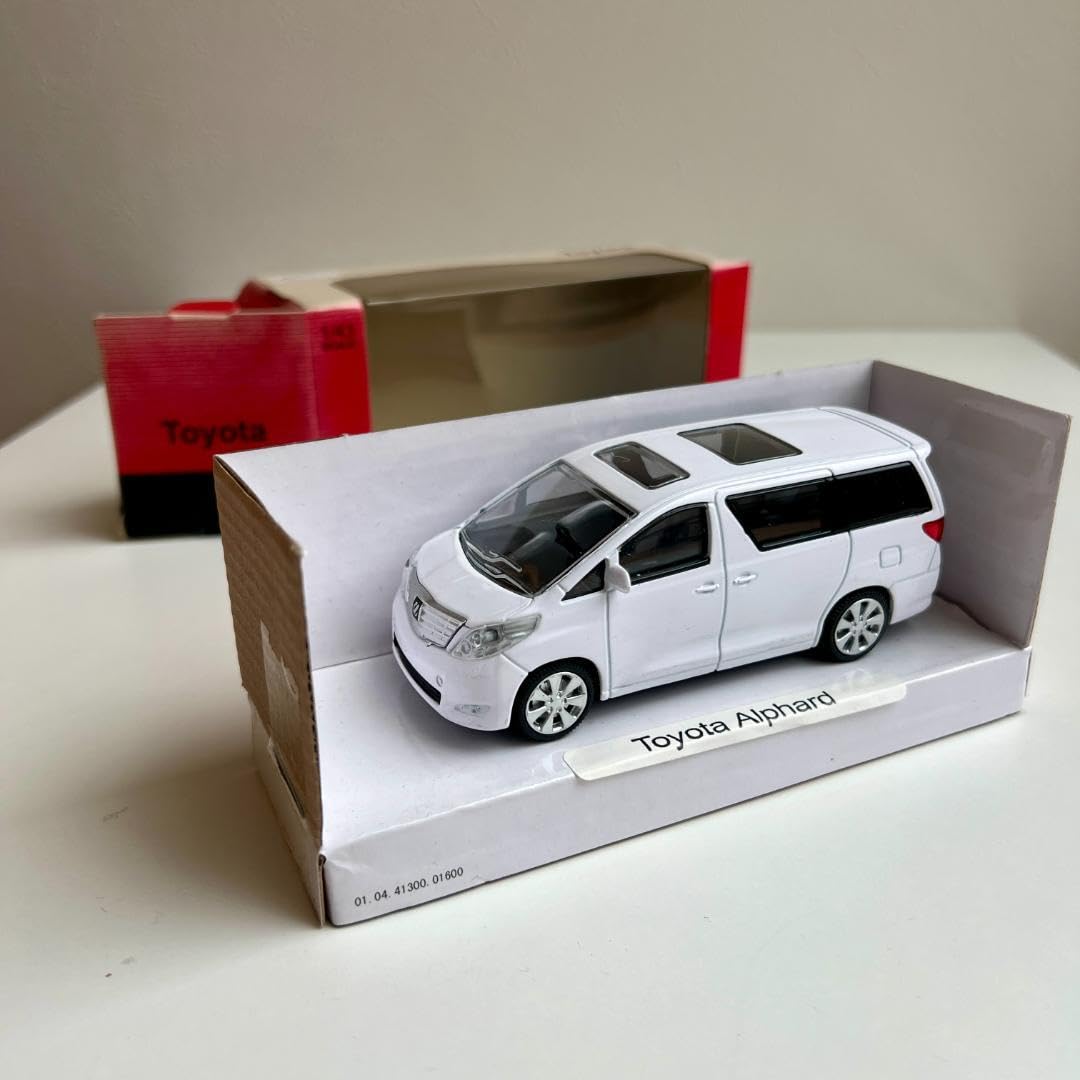 トヨタ ALPHARD ミニカー ホワイト 1/43トヨタ アルファード/TOYOTA ALPHARD(ホワイト)/MSZ Metal