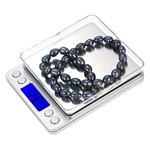 Decdeal 3000g / 0.1g Exato Balança de Cozinha de Alta-precisão Escala de Jóias Mini Escala de Alimen