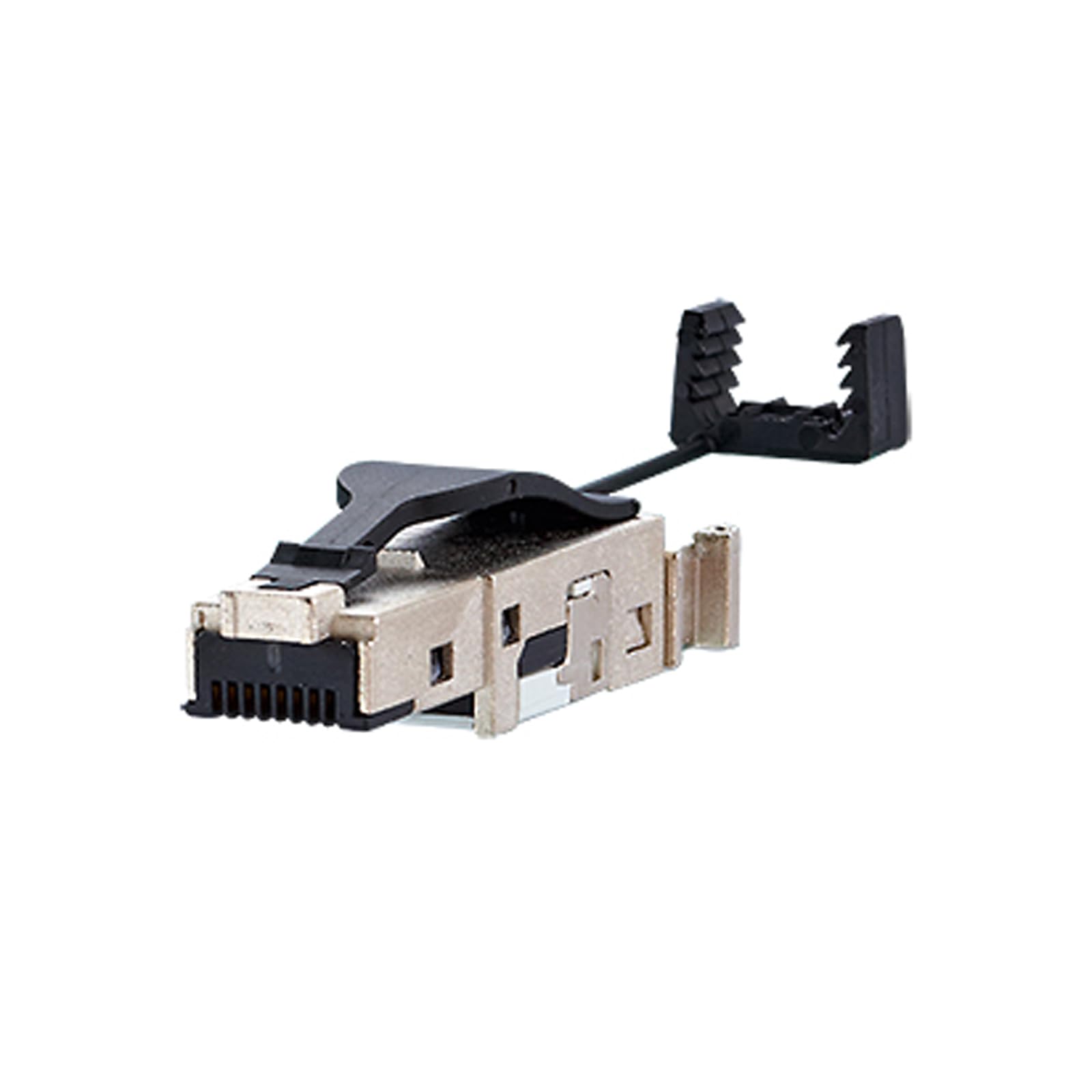 METZ CONNECT E-DAT Industry RJ45 Field Plug Category 6 Class EA Black