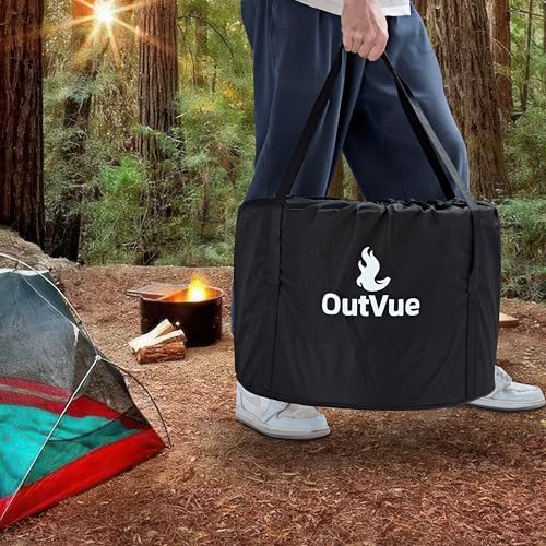 Outvue ABCD 19.5 Inch Stainless Steel Smokeless Fire Pit, Outdoor Smokeless Firepit thumb #3