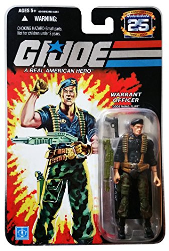 G.I. Joe 25th Anniversary: Flint (Warrant Officer) 3.75 Inch Action Figure